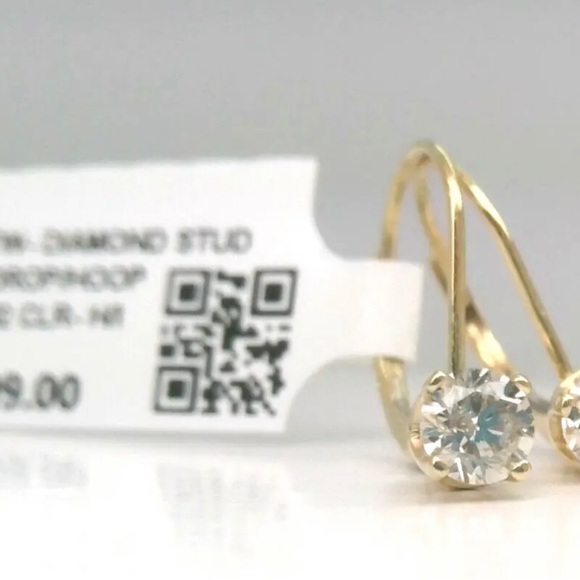 DIAMOND EARRINGS NATURAL DIAMOND BRAND NEW - Picture 7 of 14